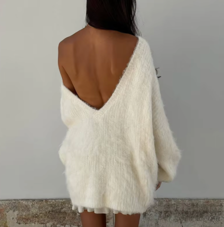 Emmy | Cozy Oversized Sweater Dress