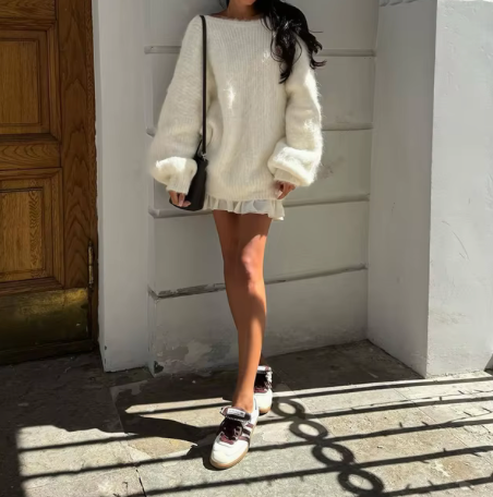 Emmy | Cozy Oversized Sweater Dress