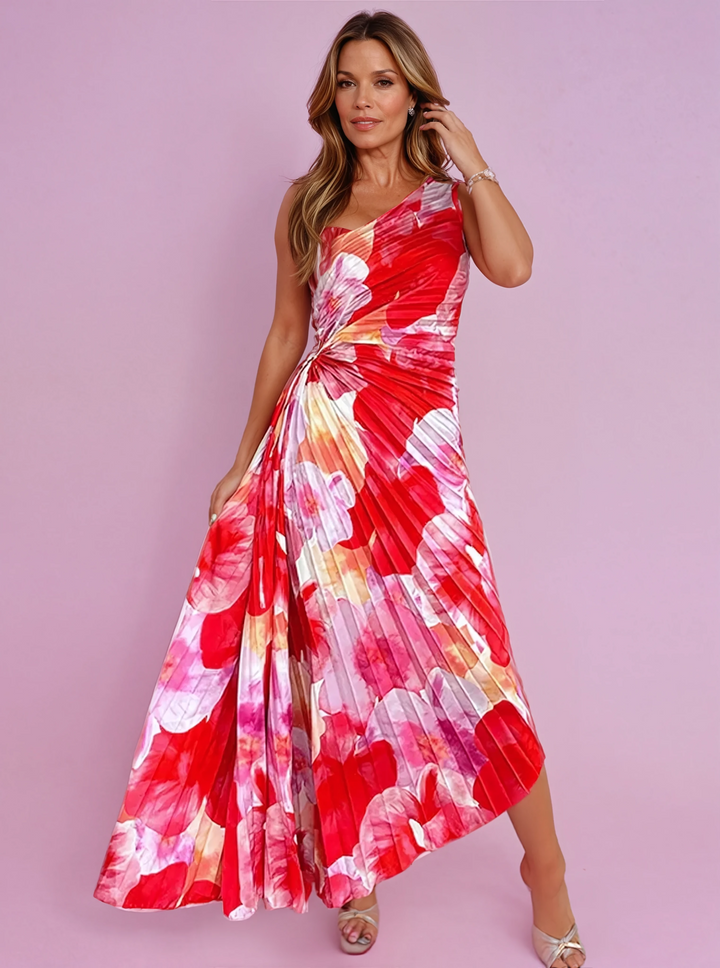 Kara™ | Pleated Summer Gown