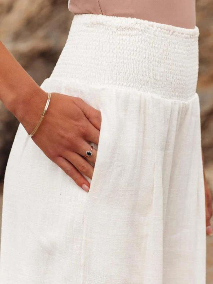 Aileen - Wide-Leg Beach Trousers