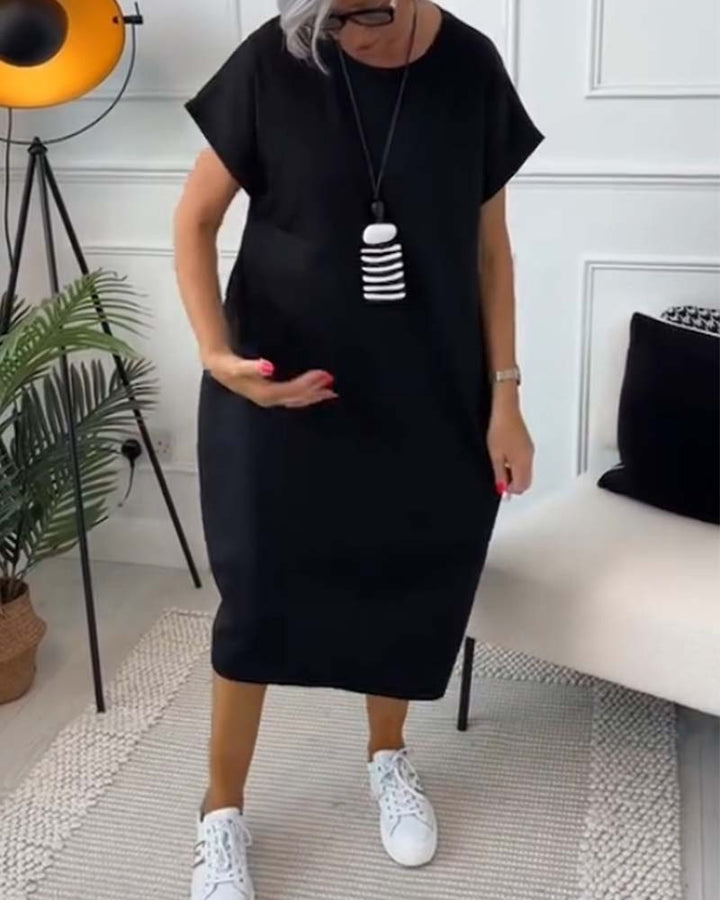 Luna | Chic Short Sleeve Dress