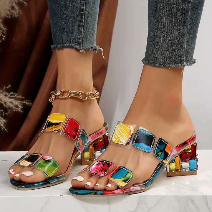 Gemma Mosaic Heels