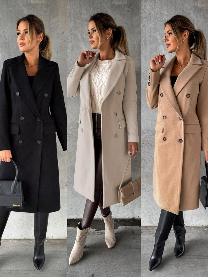 Marina™ Women's Reversible Winter Jacket – Chic & Cozy