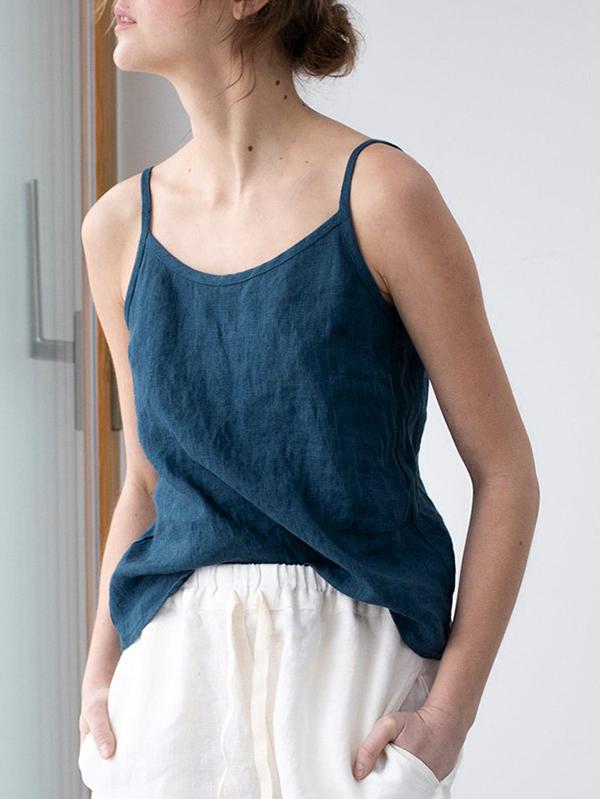 Rheign™ | Relaxed Spaghetti Strap Top