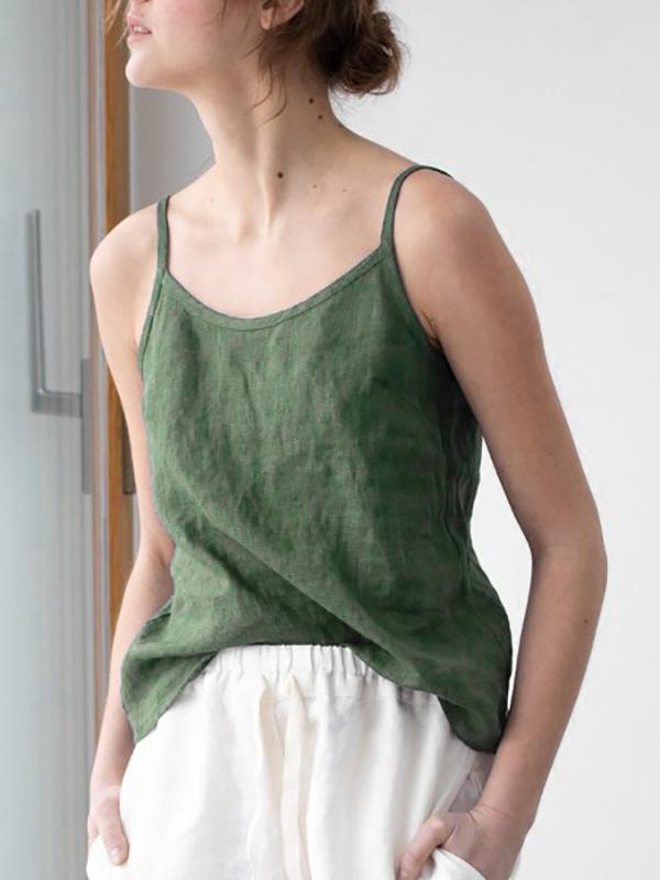 Rheign™ | Relaxed Spaghetti Strap Top