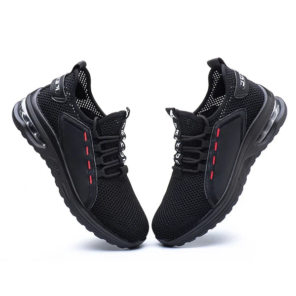 Avar Ultra-Light Breathable & Steel Work Shoes