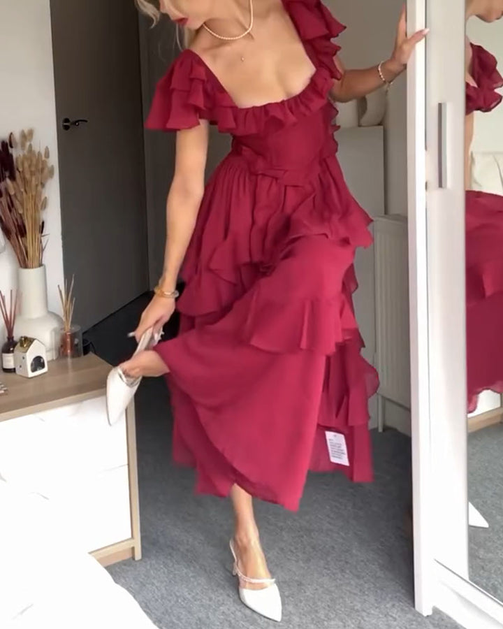 Claudia - Ruffle Dress