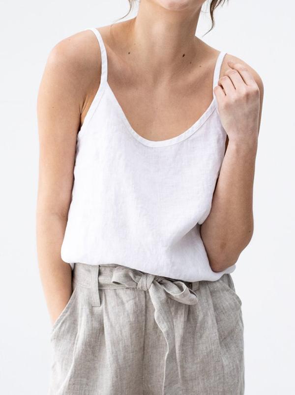 Rheign™ | Relaxed Spaghetti Strap Top