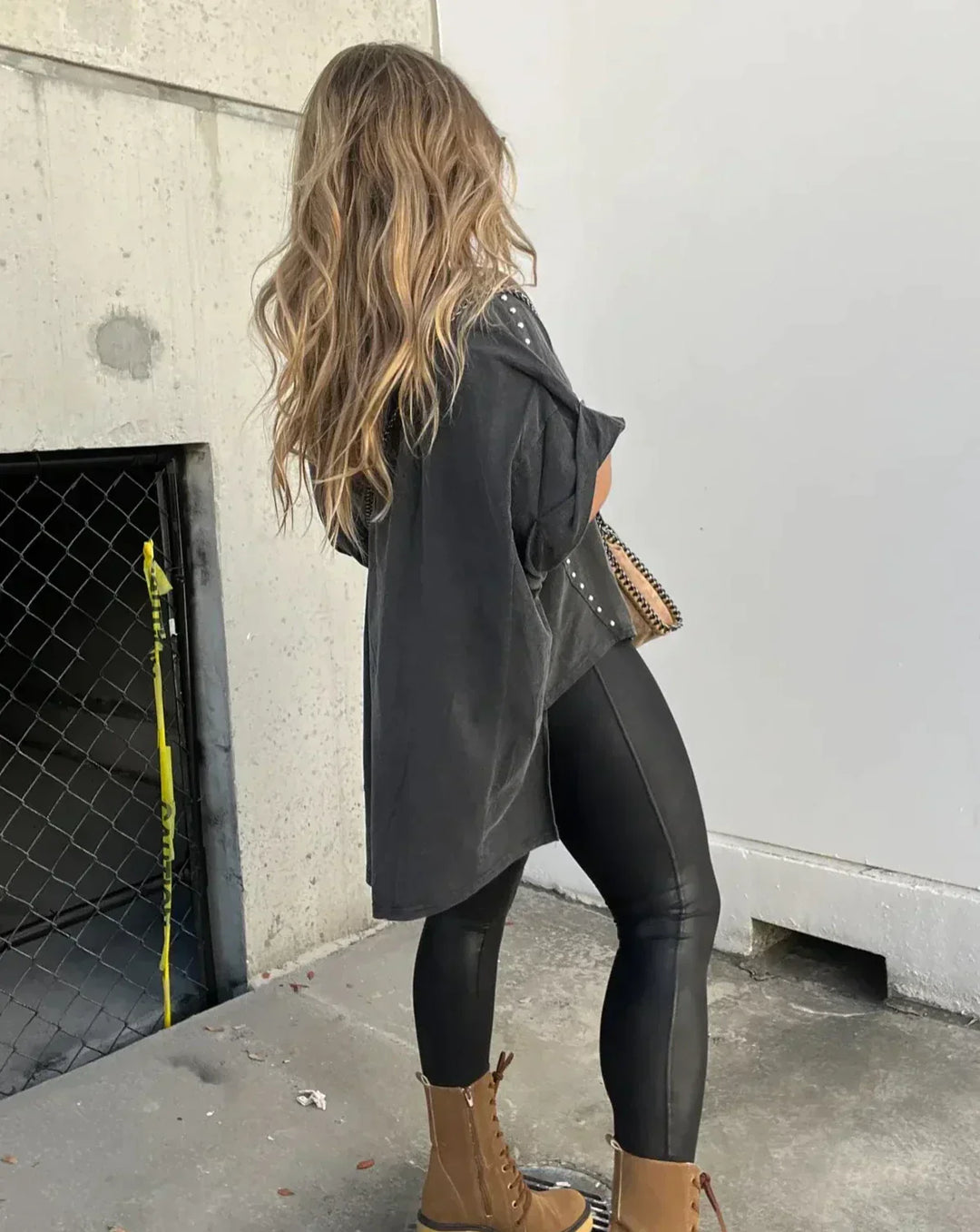 Danelle Oversized Studded Tee