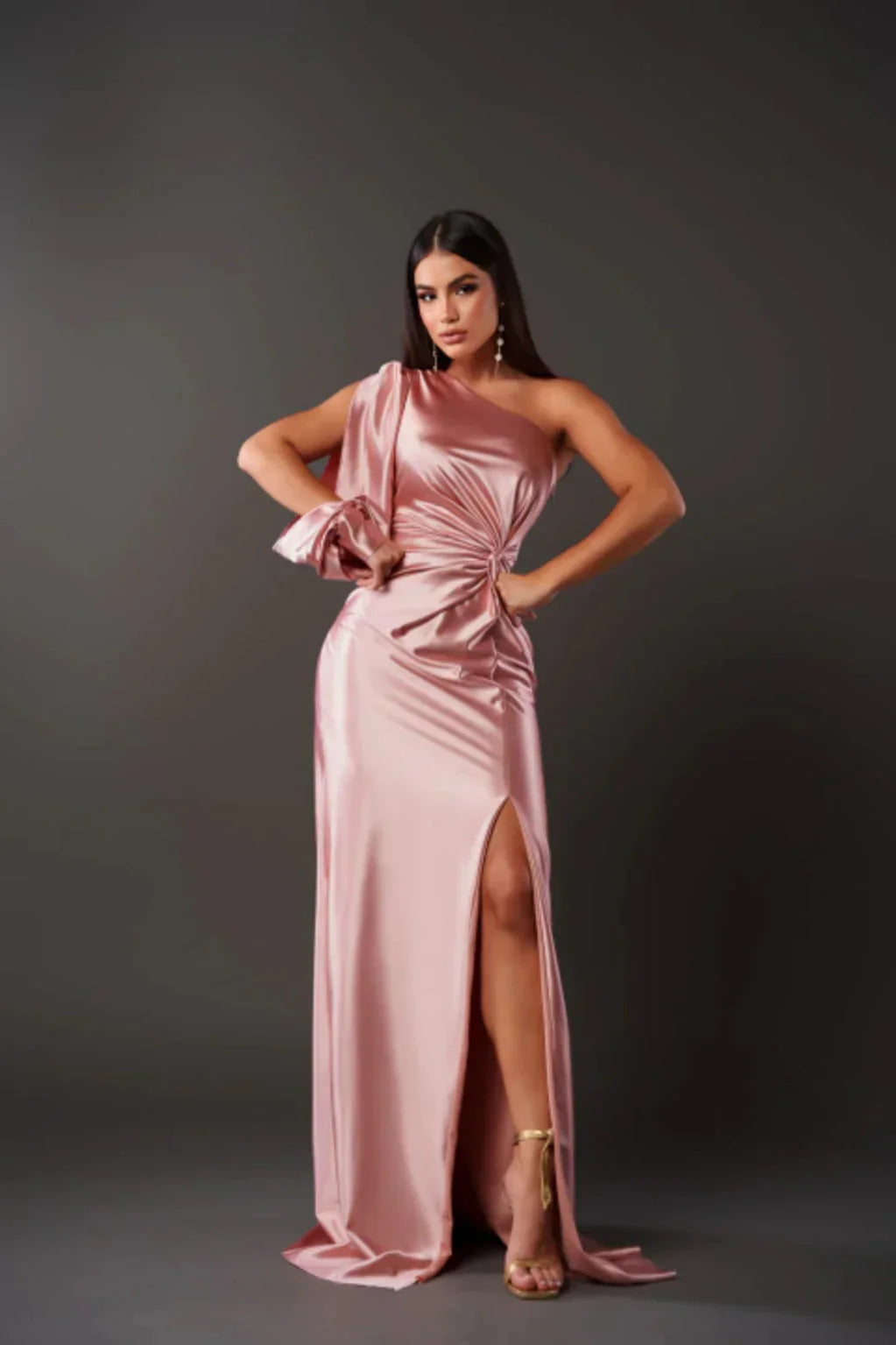 Esther - Elegant Slit Maxi Dress