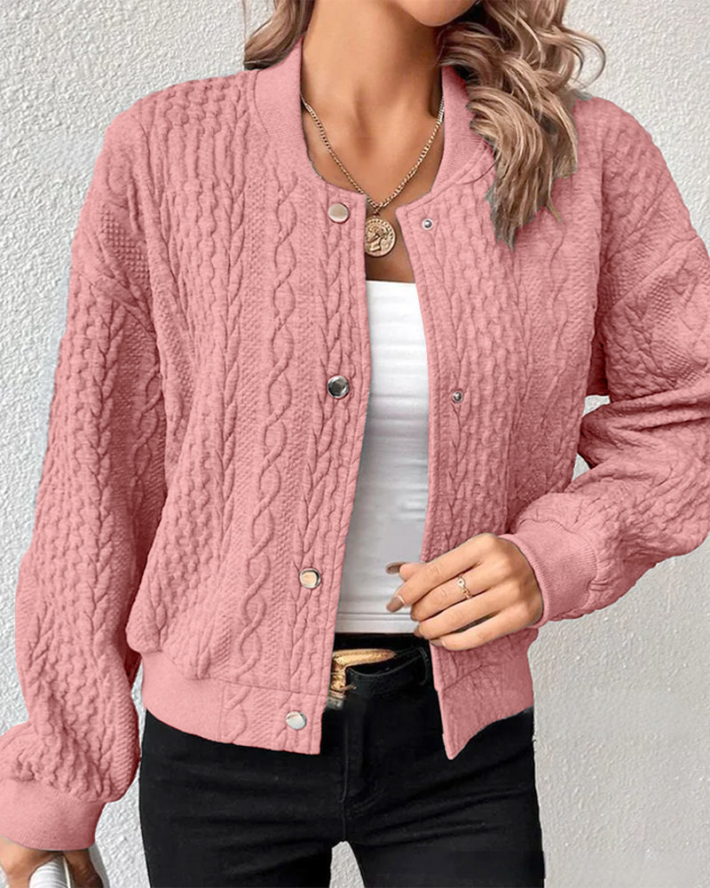 Elena | Button-Up Sweater