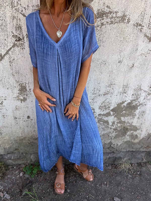 Becca - V-Neck Midi Dress