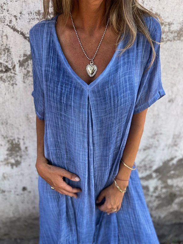 Becca - V-Neck Midi Dress