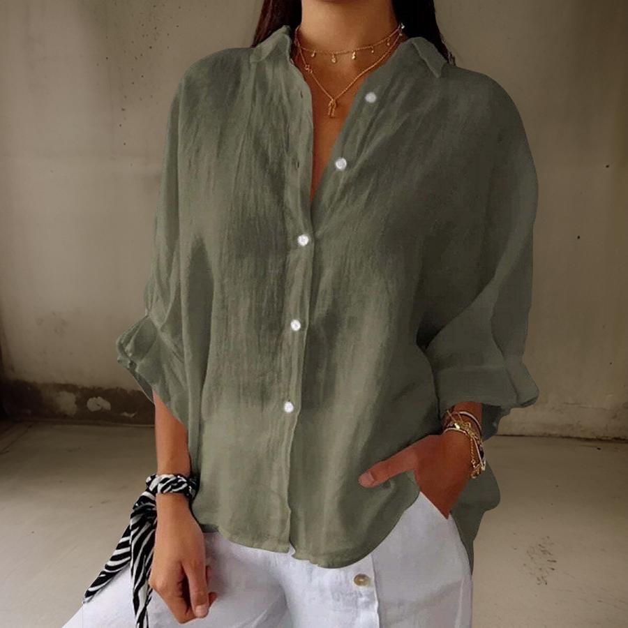 TASHA - ELEGANT POLO BLOUSE