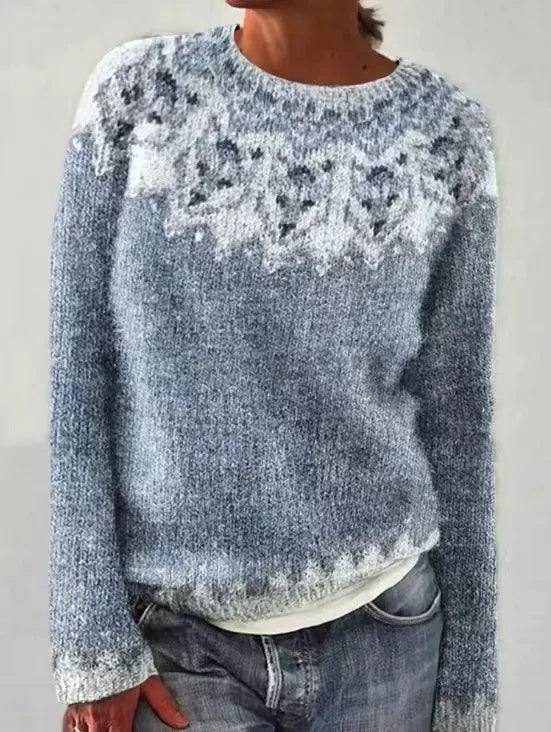 Izzie | Warm Fair Isle Knit Sweater