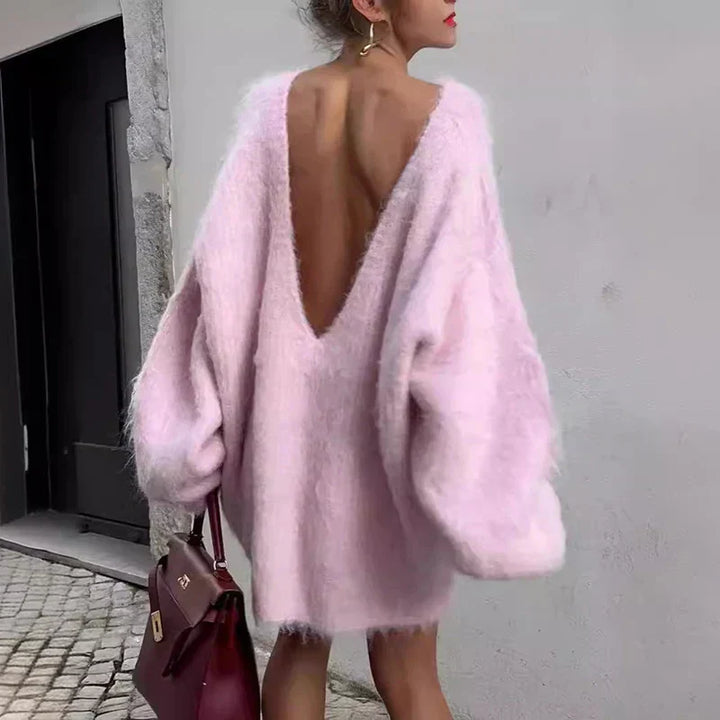 Emmy | Cozy Oversized Sweater Dress